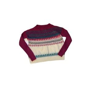 United Colors of Benetton Cream Cottagecore Sweater - Women’s Size Medium